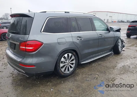 2019 Mercedes-Benz Gls 450 4Matic из США, поврежденный, VIN 4JGDF6EE0KB230163